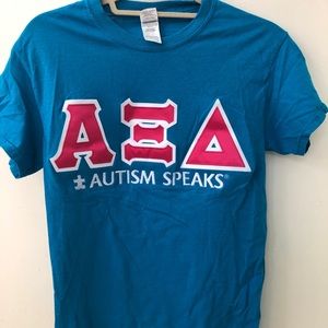 Alpha xi delta autism speaks t shirt